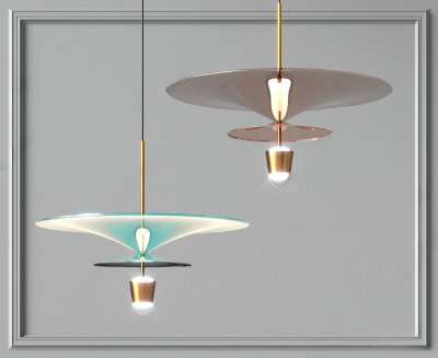 现代吊灯3D模型下载